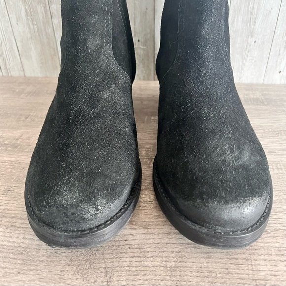 Tory Burch Eloise Suede Ankle Boots Size 8.5 - Picture 3 of 8